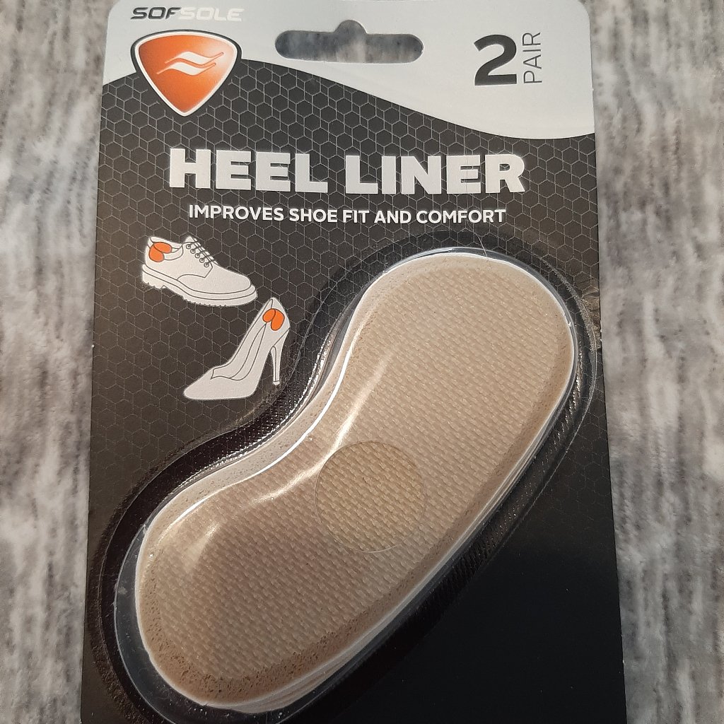 Set/2 Sofsole Heel Liner